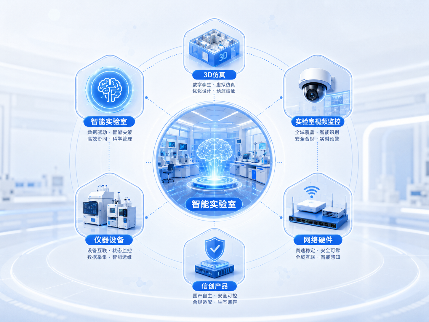 智慧实验室一体化建设架构